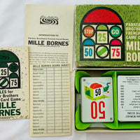 Mille Bornes Card Game - 1962 - Parker Brothers - Very Good Condition
