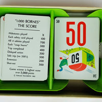 Mille Bornes Card Game - 1962 - Parker Brothers - Very Good Condition