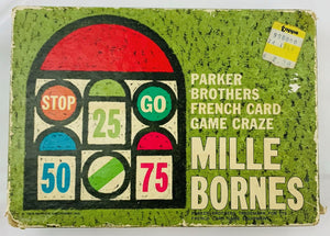 Mille Bornes Card Game - 1962 - Parker Brothers - Very Good Condition