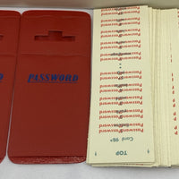 Password Game 15th Edition - 1974 - Milton Bradley - Good Condition