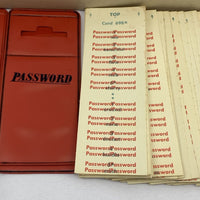 Password Game 12th Edition - 1974 - Milton Bradley - Good Condition