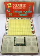 Scrabble For Juniors Game - 1964 - Selchow & Righter - Great Condition