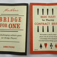 Goren's Bridge for One Game - 1967 - Milton Bradley - Good Condition