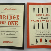 Goren's Bridge for One Game - 1967 - Milton Bradley - Good Condition