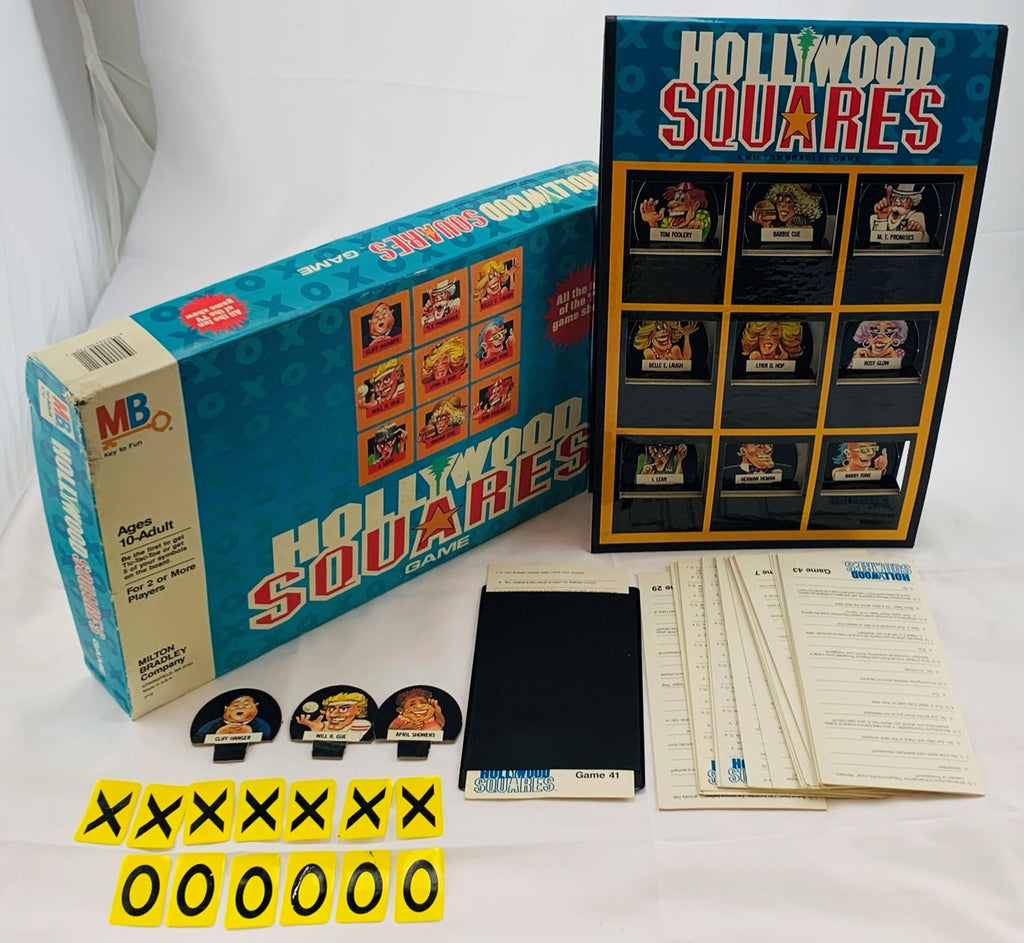 Hollywood Squares Game - 1986 - Milton Bradley - Great Condition