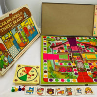 Goldilocks and the Three Bears Game - 1973 - Cadaco - Good Condition