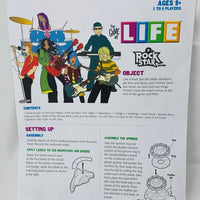 The Game of Life: Rock Star Edition - 2009 - Hasbro - Great Condition
