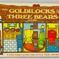 Goldilocks and the Three Bears Game - 1973 - Cadaco - Good Condition