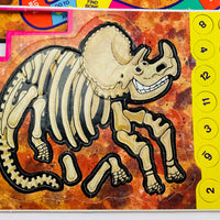 Dinobones Game - 1992 - RoseArt - Great Condition
