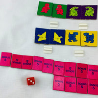 Dinobones Game - 1992 - RoseArt - Great Condition