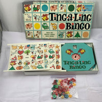 Ting A Ling Bingo Game - 1968 - Cadaco - Good Condition