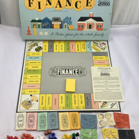 Finance Game - 1962 - Parker Brothers - Great Condition