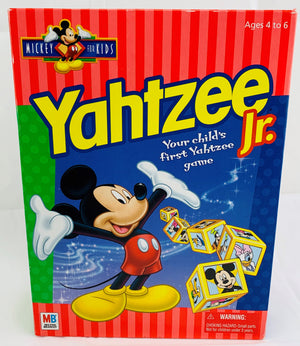 Mickey Yahtzee Game - 1998 - Milton Bradley - Great Condition