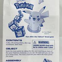 Pokemon Yahtzee Jr Game - 2004 - Milton Bradley - Great Condition