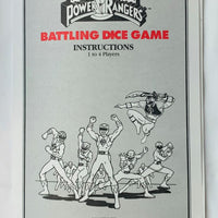 Mighty Morphin Power Rangers: Battling Dice Game - 1994 - Milton Bradley - Great Condition