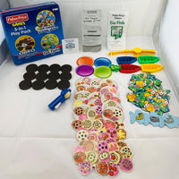 Scoops of Fun, Matchin Middles, Go Fish - 1998 - Fisher Price - Great Condition