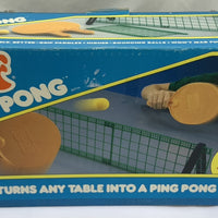 Nerf Ping Pong Set - 1987 - Parker Brothers - Good Condition