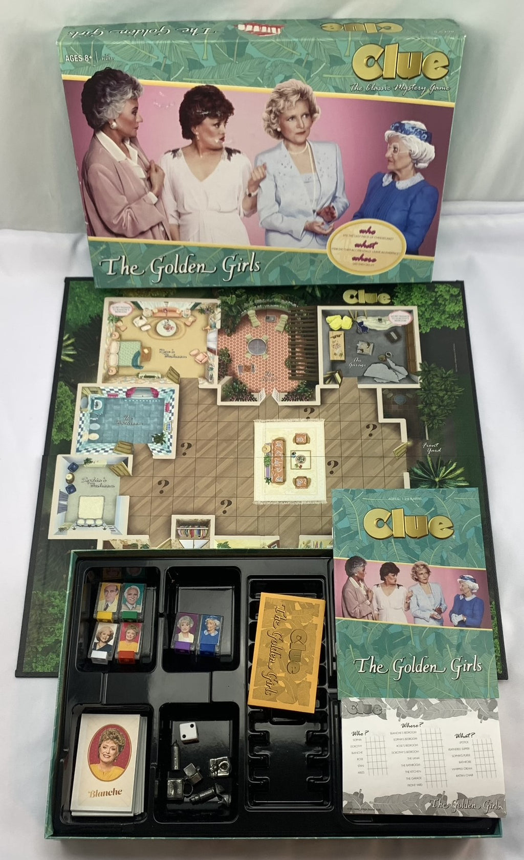 Golden Girls Clue Game - USAopoly - Great Condition