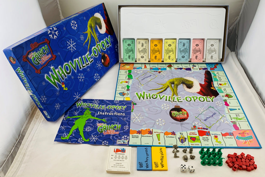 Whoville-Opoly Game - 2000 - USAopoly - Great Condition