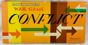 Conflict Game - 1960 - Parker Brothers - Great Condition