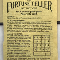 Fortune Teller Board Game - 1989 - Pressman - Great Condition