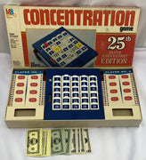 Concentration Game 25th Edition - 1984 - Milton Bradley - Great Condition