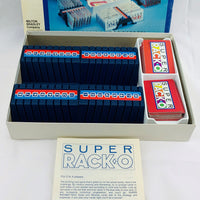 Super Rack-O Game - 1983 - Milton Bradley - Great Condition