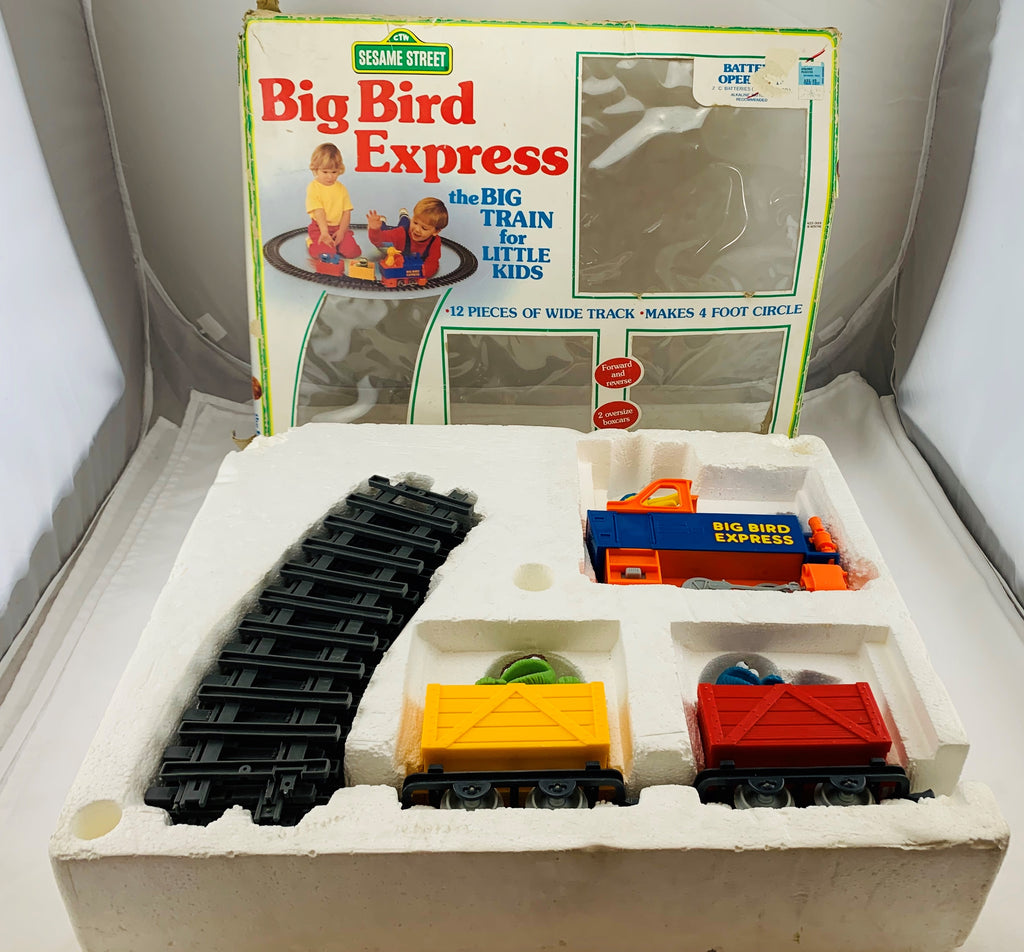 Big Bird Express Train Set - 1989 - Working - Very Good Condition