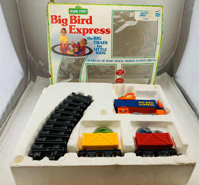 Big Bird Express Train Set - 1989 - Working - Very Good Condition