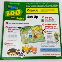 Curious George: Hide and Seek Zoo Game - 2009 - I Can Do That! Games - Great Condition