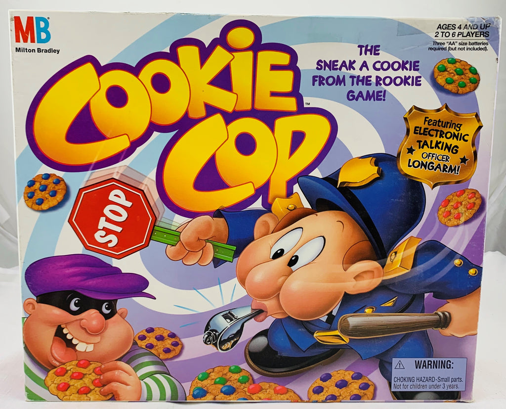 Cookie Cop Game - 1997 - Milton Bradley - Great Condition