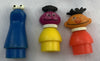 Fisher Price Sesame Street Clubhouse with Figures - 1976 - Good Condition