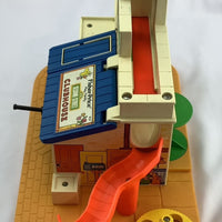 Fisher Price Sesame Street Clubhouse with Figures - 1976 - Good Condition