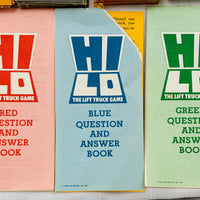 Hi-Lo: The Lift Truck Game - 1968 - Games for Industry - Very Good Condition
