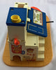 Fisher Price Sesame Street Clubhouse with Figures - 1976 - Good Condition