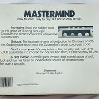 Mastermind Game - 1981 - Pressman - Great Condition