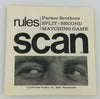 Scan Game - 1970 - Parker Brothers - Great Condition