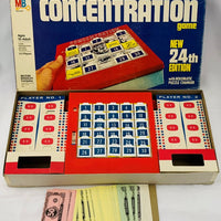 Concentration Game 24th Edition - 1982 - Milton Bradley - Great Condition