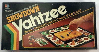 Showdown Yahtzee Game - 1991 - Milton Bradley - New