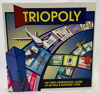 Triopoly Game - 1997 - Reveal Entertainment - New Old Stock