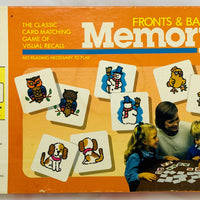 Memory Game - 1986 - Milton Bradley - Very Good Condition