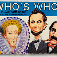 Who's Who Game - 1986 - Cadaco - Great Condition
