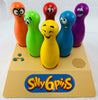 Silly 6 Pins Game - 1999 - Milton Bradley - Great Condition