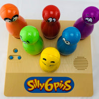 Silly 6 Pins Game - 1999 - Milton Bradley - Great Condition