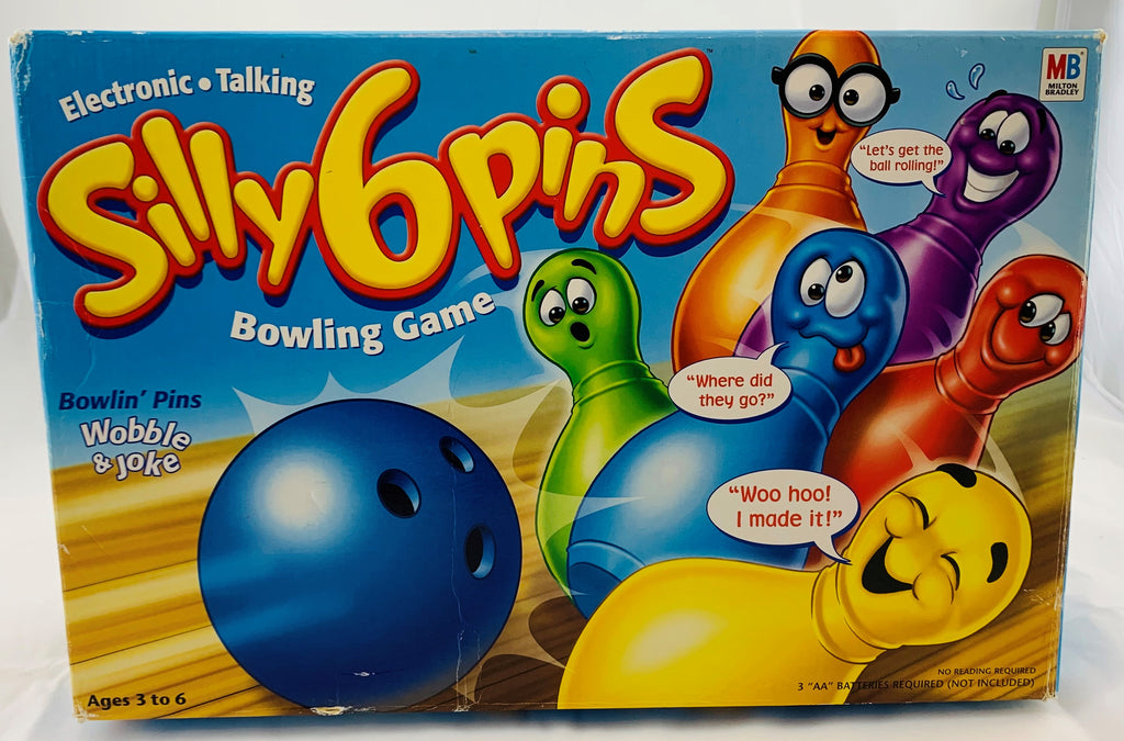 Silly 6 Pins Game - 1999 - Milton Bradley - Great Condition