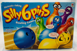 Silly 6 Pins Game - 1999 - Milton Bradley - Great Condition