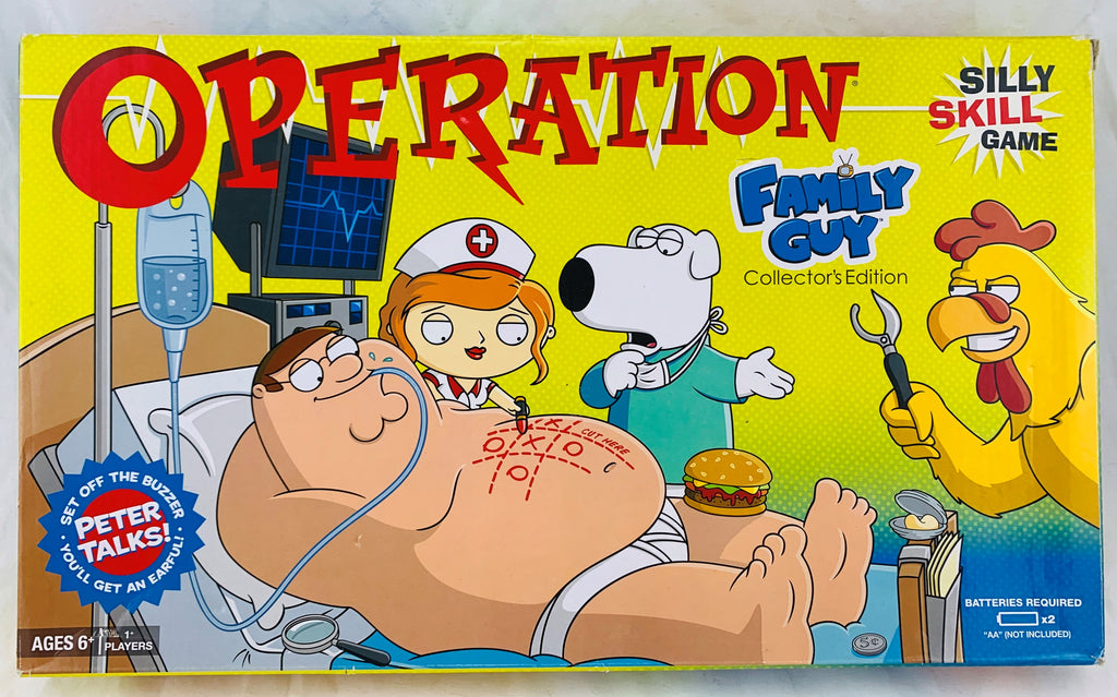 Family Guy Operation Game - 2010 - Hasbro - Great Condition