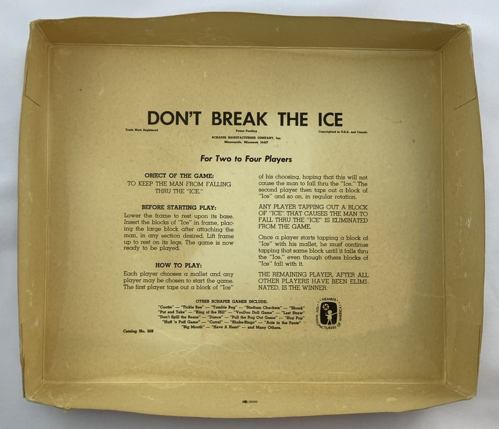 Don't Break the Ice from Schaper (1969)