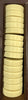 Backgammon Game 18"x11" Brown - Complete - Good Condition