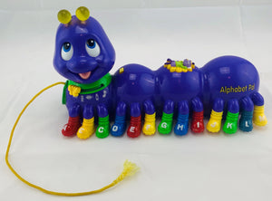 Leapfrog Caterpillar Alphabet Pal Music Sounds Purple Interactive Working